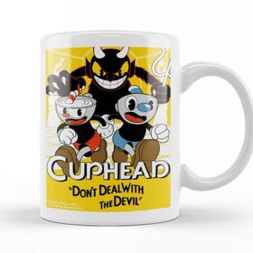 Baskı Dükkanı Cuphead 01 Kupa Bardak