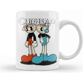 Baskı Dükkanı Cuphead and Mugman Porselen Kupa