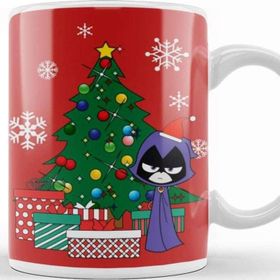 Baskı Dükkanı Cuphead Around The Christmas Tree Kupa Bardak