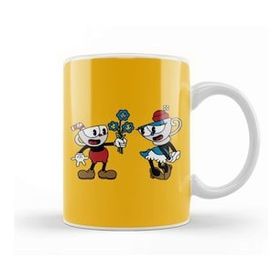 Baskı Dükkanı Cuphead Meets Teacuphead Kupa Bardak