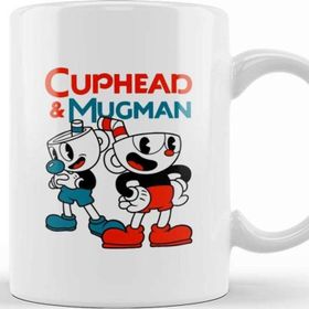 Baskı Dükkanı Cuphead & Mugman Kupa Bardak