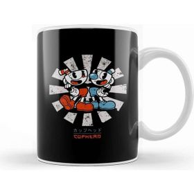 Baskı Dükkanı Cuphead Retro Japanese Kupa Bardak