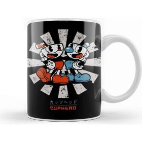 Baskı Dükkanı Cuphead Retro Japanese Kupa Bardak