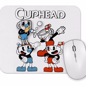 Baskı Dükkanı Cuphead Three Mouse Pad