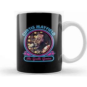 Baskı Dükkanı Curtis Mayfield The Gentle Genius Kupa Bardak