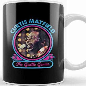 Baskı Dükkanı Curtis Mayfield The Gentle Genius Kupa Bardak