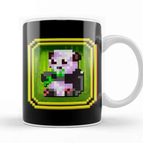 Baskı Dükkanı Cute 8 Bit Panda Awesome Animal 8bit Panda Bear Kupa