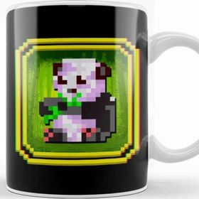 Baskı Dükkanı Cute 8 Bit Panda Awesome Animal 8bit Panda Bear Kupa