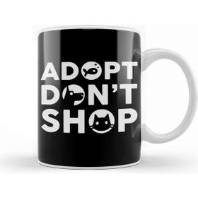 Baskı Dükkanı Cute Adopt Don T Shop Rescue Pet Owners Lovers Kupa