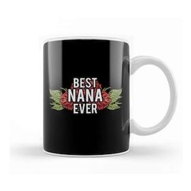 Baskı Dükkanı Cute & Adorable Best Nana Ever Grandma Gramgram Kupa Bardak