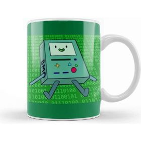Baskı Dükkanı Cute Adventure Time Bmo Hello 01 Kupa