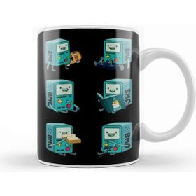Baskı Dükkanı Cute Adventure Time Bmo Hello 01 Kupa