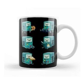 Baskı Dükkanı Cute Adventure Time Bmo Hello 01 Kupa