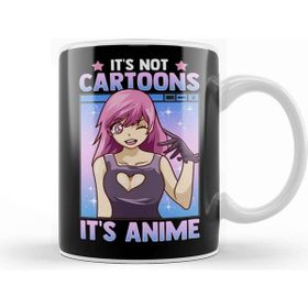 Baskı Dükkanı Cute Anime Obsessed it S Not Cartoons It S Anime Kupa