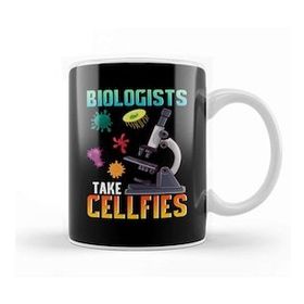 Baskı Dükkanı Cute Biologists Take Cellfies Selfies Biology Pun Kupa Bardak
