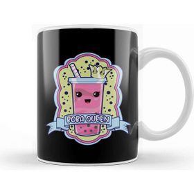 Baskı Dükkanı Cute Boba Queen Kawaii Bubble Tea Boba Anime Kupa