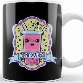 Baskı Dükkanı Cute Boba Queen Kawaii Bubble Tea Boba Anime Kupa