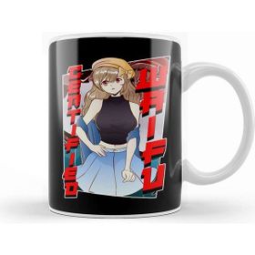 Baskı Dükkanı Cute Certified Waifu Anime Girl Kupa