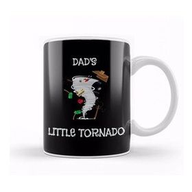 Baskı Dükkanı Cute Dad S Little Tornado Kids Kupa Bardak
