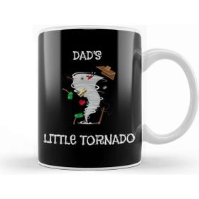 Baskı Dükkanı Cute Dad S Little Tornado Kids Kupa Bardak
