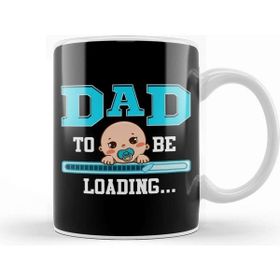 Baskı Dükkanı Cute Dad to be Loading New Father Newborn Baby Kupa Bardak
