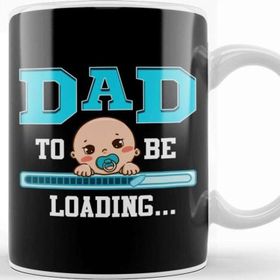 Baskı Dükkanı Cute Dad to be Loading New Father Newborn Baby Kupa Bardak