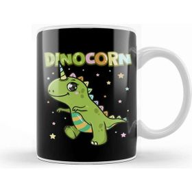 Baskı Dükkanı Cute Dinocorn Dinosaur Unicorn Unisaur Kupa