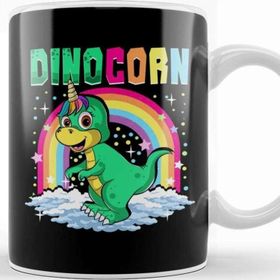 Baskı Dükkanı Cute Dinocorn Dinosaur Unicorn Unisaur Kupa
