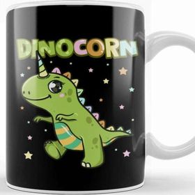 Baskı Dükkanı Cute Dinocorn Dinosaur Unicorn Unisaur Kupa