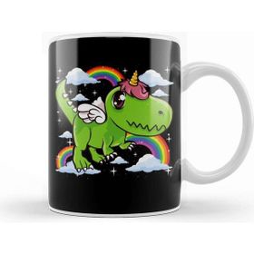 Baskı Dükkanı Cute Dinosaur Unicorn Unisaur Mythical Animal Kupa
