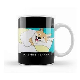 Baskı Dükkanı Cute Dogs Woofnyt Hooman Kupa