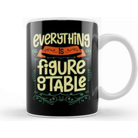 Baskı Dükkanı Cute Everything is Figureoutable Self Improvement Kupa