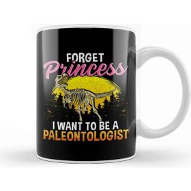 Baskı Dükkanı Cute Forget Princess I Want to Be a Paleontologist Kupa