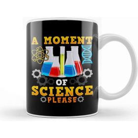 Baskı Dükkanı Cute & Funny A Moment Of Science Please Pun Kupa Bardak