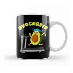 Baskı Dükkanı Cute & Funny Avo Cardio Avocado Cardio Gym Pun Kupa Bardak
