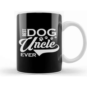 Baskı Dükkanı Cute & Funny Best Dog Uncle Ever Dogsitter Kupa Bardak