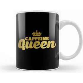 Baskı Dükkanı Cute & Funny Caffeine Queen Coffee Addicts Kupa Bardak