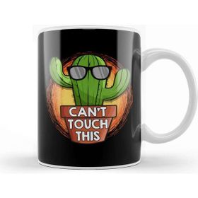 Baskı Dükkanı Cute & Funny Can T Touch This Cactus Pun Plant Kupa Bardak