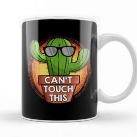Baskı Dükkanı Cute & Funny Can T Touch This Cactus Pun Plant Kupa Bardak