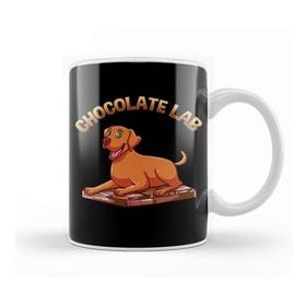 Baskı Dükkanı Cute & Funny Chocolate Lab Pun Brown Labrador Dog Kupa Bardak