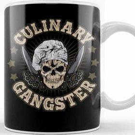 Baskı Dükkanı Cute & Funny Culinary Gangster Cooking Pun Kupa Bardak