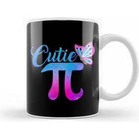 Baskı Dükkanı Cute & Funny Cutie Pi Math Pie Butterfly Math Pun Kupa Bardak