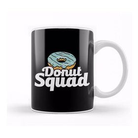 Baskı Dükkanı Cute & Funny Donut Squad Donut Lover Kupa