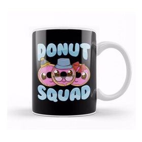 Baskı Dükkanı Cute & Funny Donut Squad Donut Lover Kupa