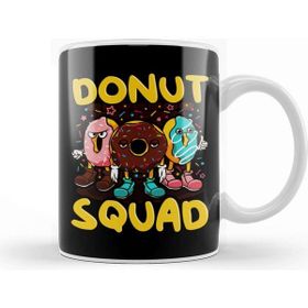 Baskı Dükkanı Cute & Funny Donut Squad Donut Lover Kupa