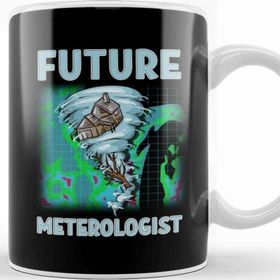 Baskı Dükkanı Cute & Funny Future Meteorologist Tornado Kupa Bardak