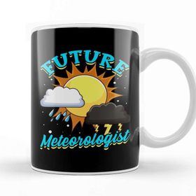 Baskı Dükkanı Cute & Funny Future Meteorologist Tornado Storm Kupa Bardak