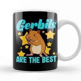Baskı Dükkanı Cute & Funny Gerbils Are The Best Pet Owners Kupa Bardak