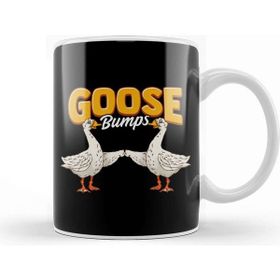 Baskı Dükkanı Cute & Funny Goose Bumps Goosebumps Animal Pun Kupa Bardak
