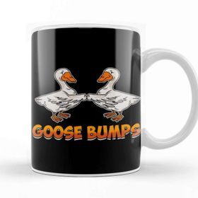 Baskı Dükkanı Cute & Funny Goose Bumps Goosebumps Animal Pun Kupa Bardak